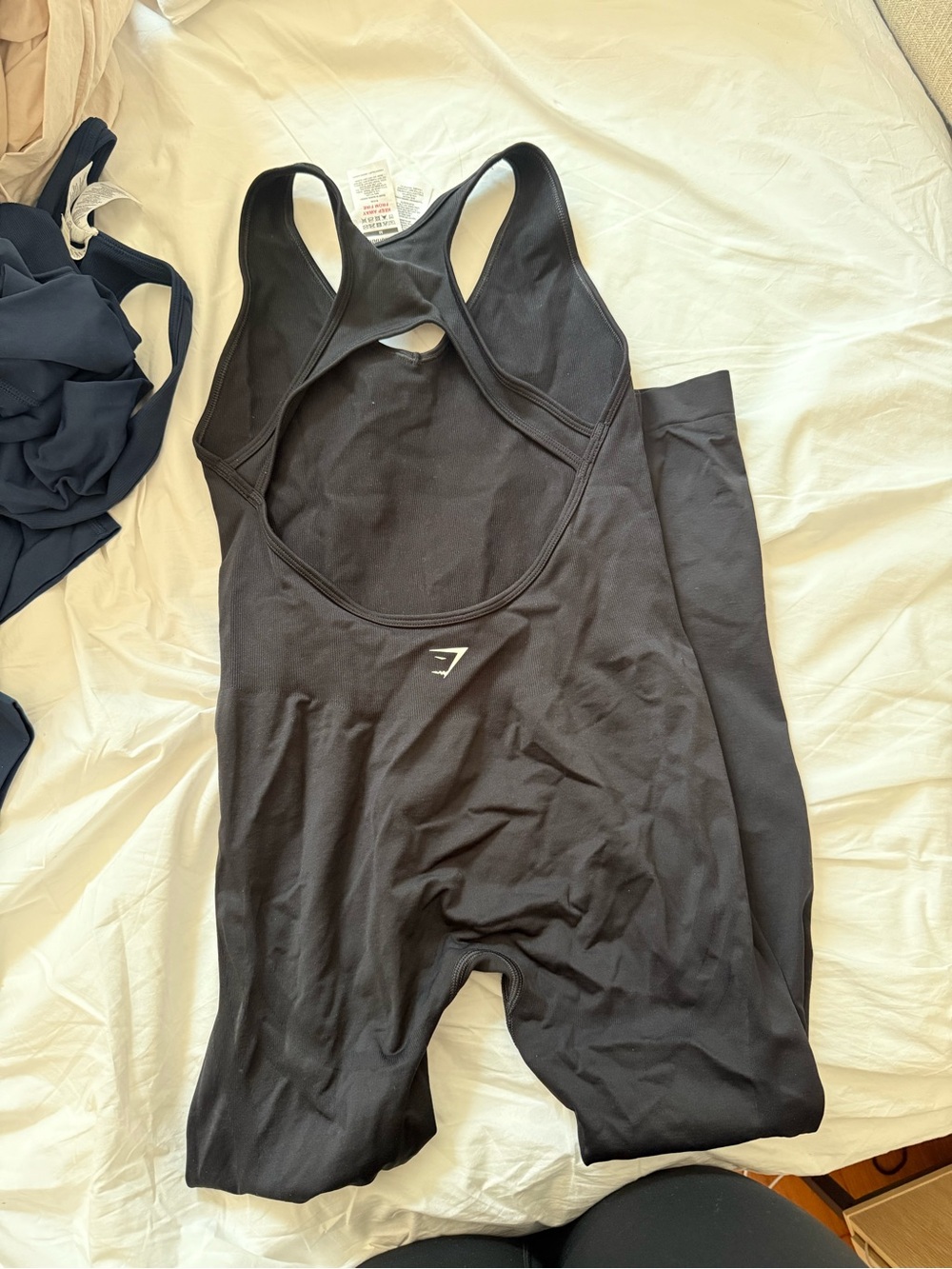 Gymshark black EVERYDAY SEAMLESS ALL IN ONE unitard/ bodysuit - Picture 5 of 6